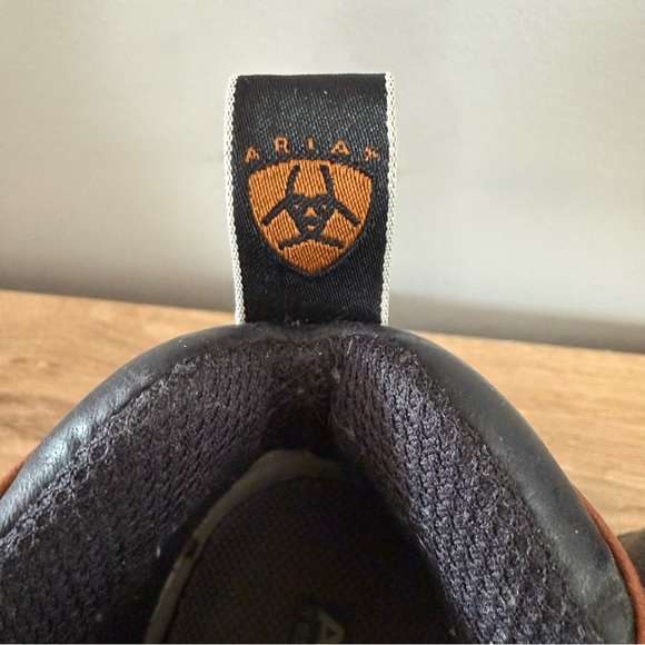 Ariat Terrain Women’s 7.5B Hiking Boots Brown Leather Trail Outdoor Style 70080 - Picture 6 of 9